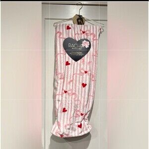 Rachel Roy Coquette Pink Bow Blanket
